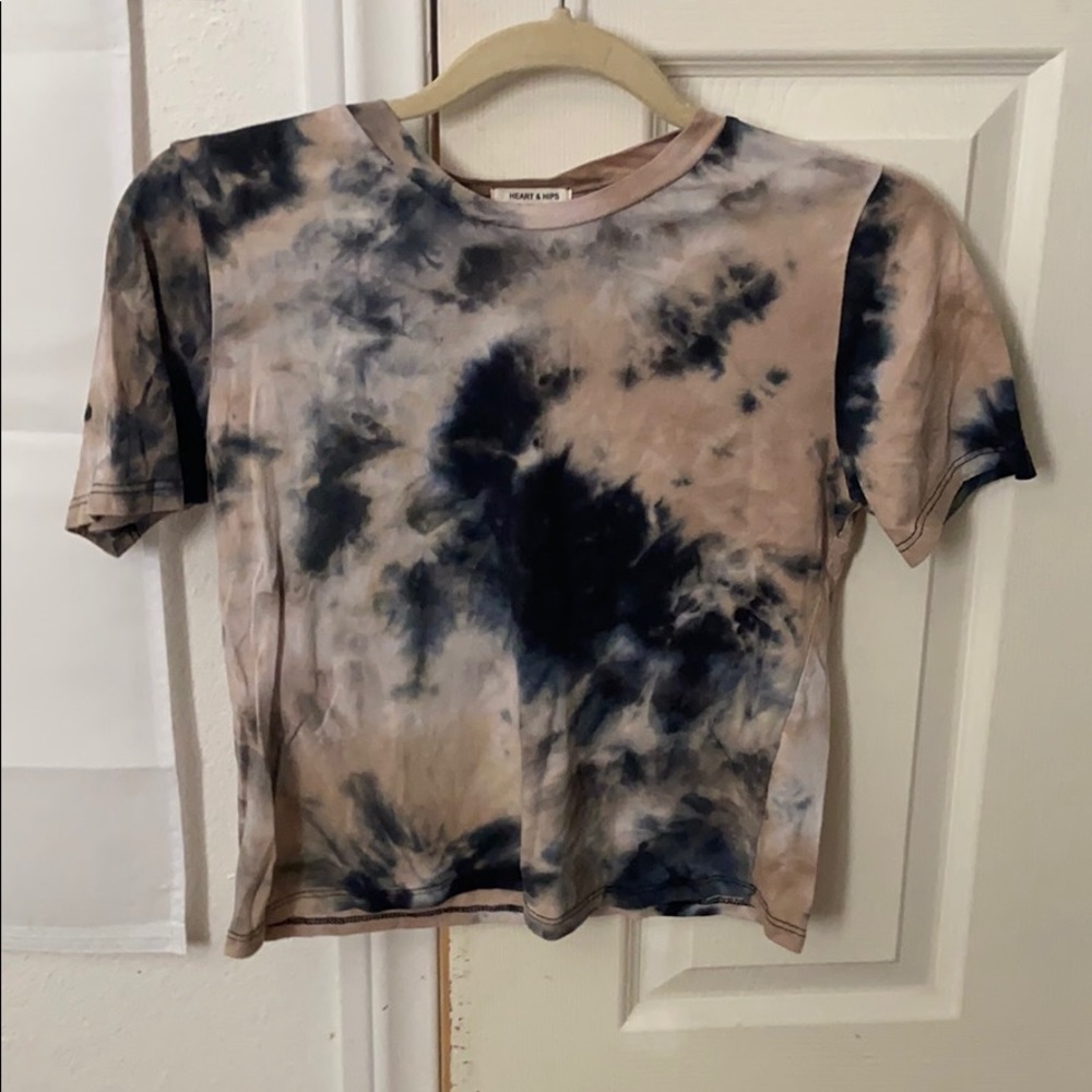 Tie dye short sleeve